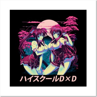 Devilish Delights High School DxD Anime Tribute Tee Posters and Art